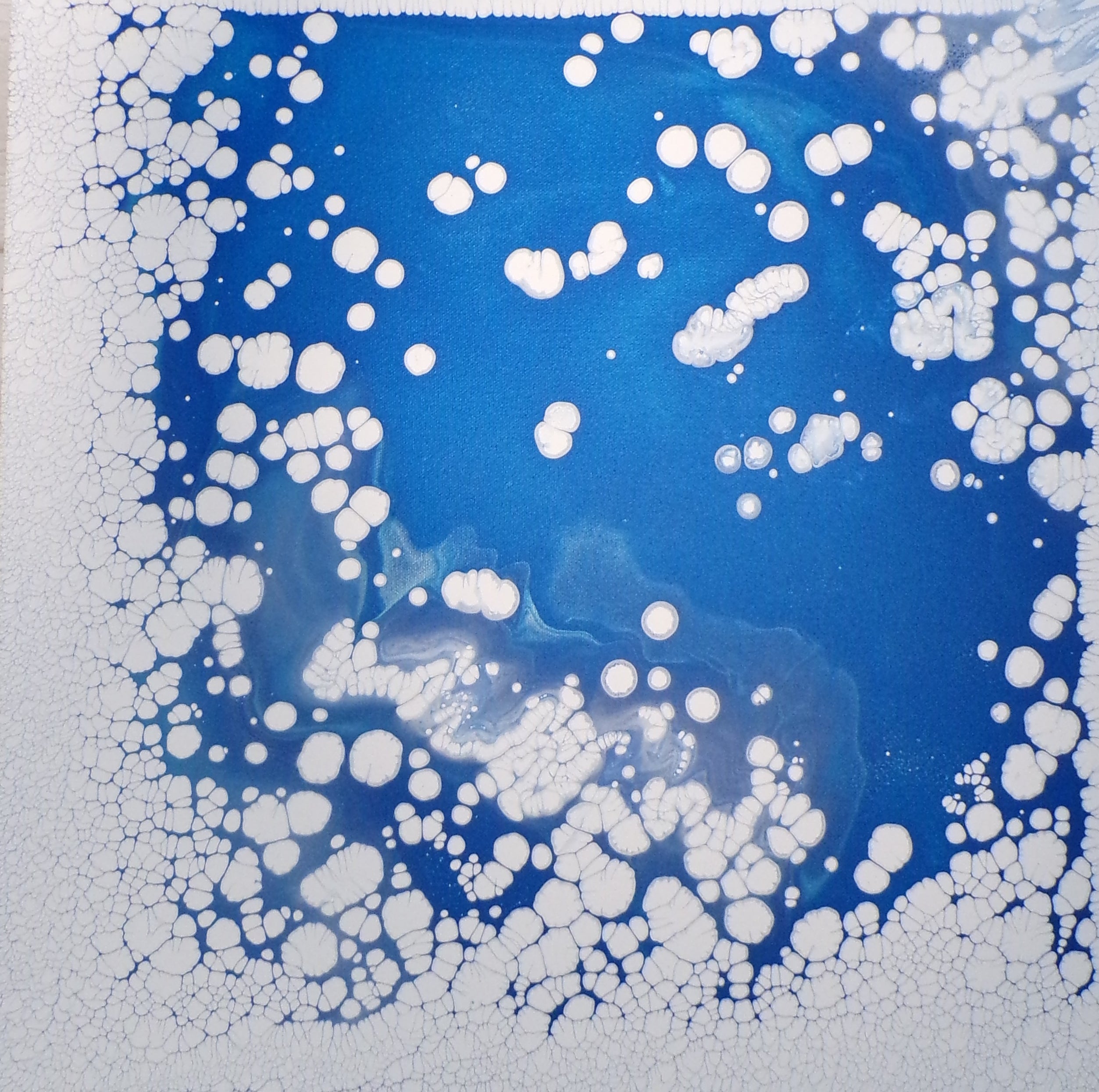 Celestial Snow - Acrylic on Canvas