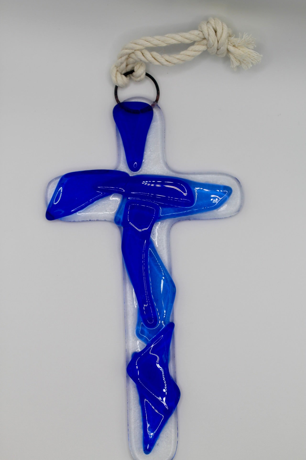 Glass Fused Cross