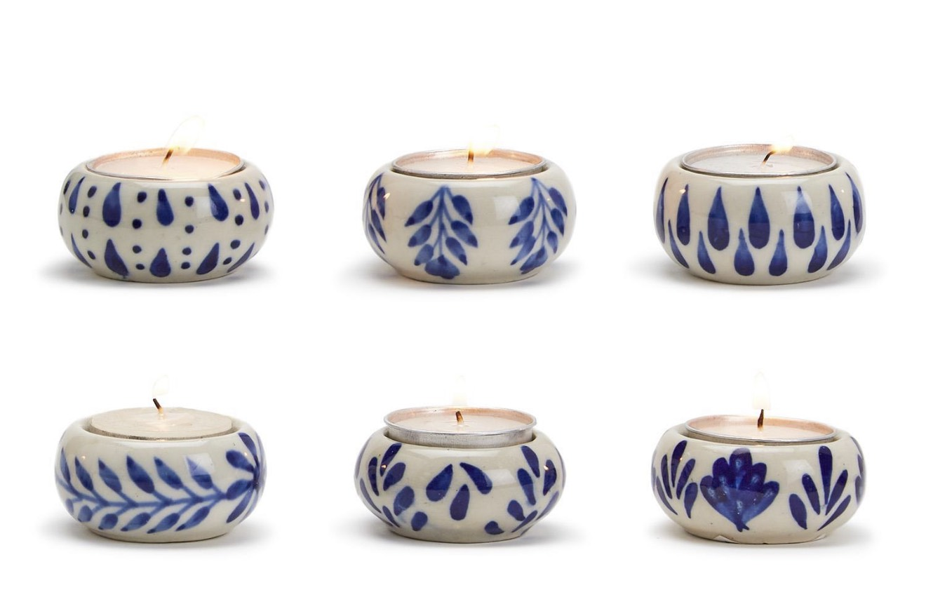 Chinoiserie Tealight Holders