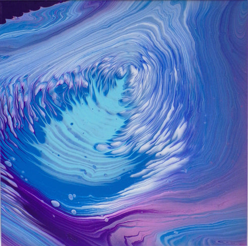 Blue Abyss - Acrylic on Canvas