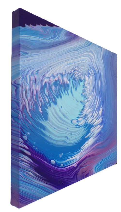 Blue Abyss - Acrylic on Canvas