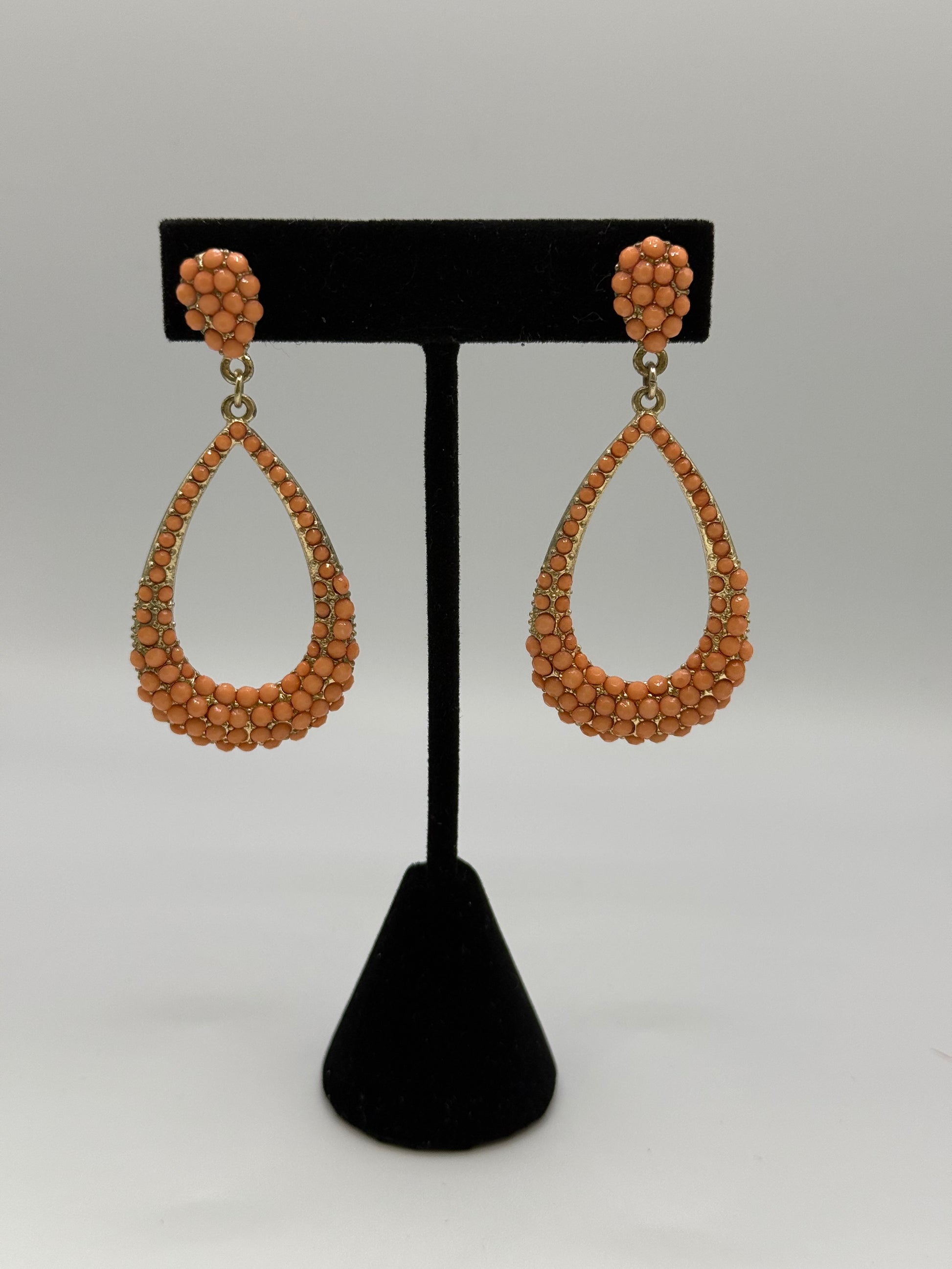 Coral Dangle Earrings