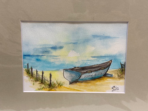 "Ocean City Boat" Print