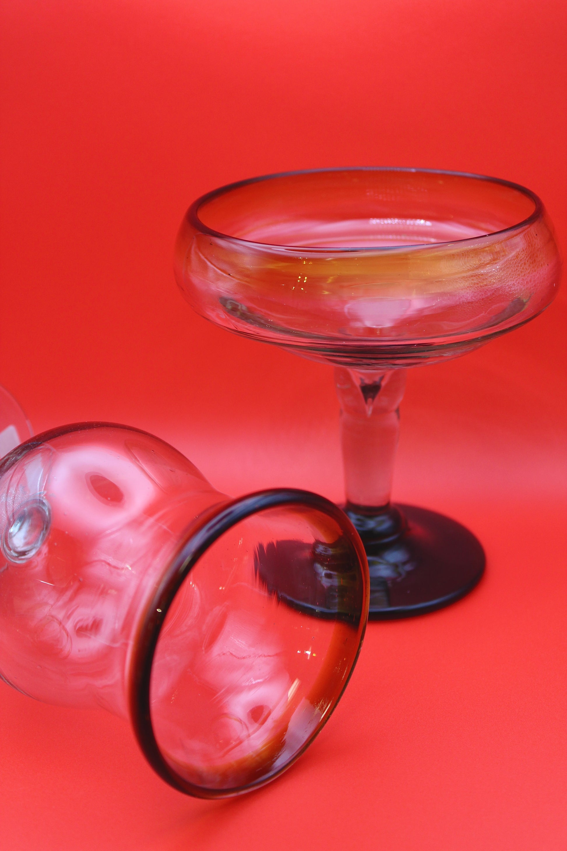 Hand Blown Glass Chalis Glassware