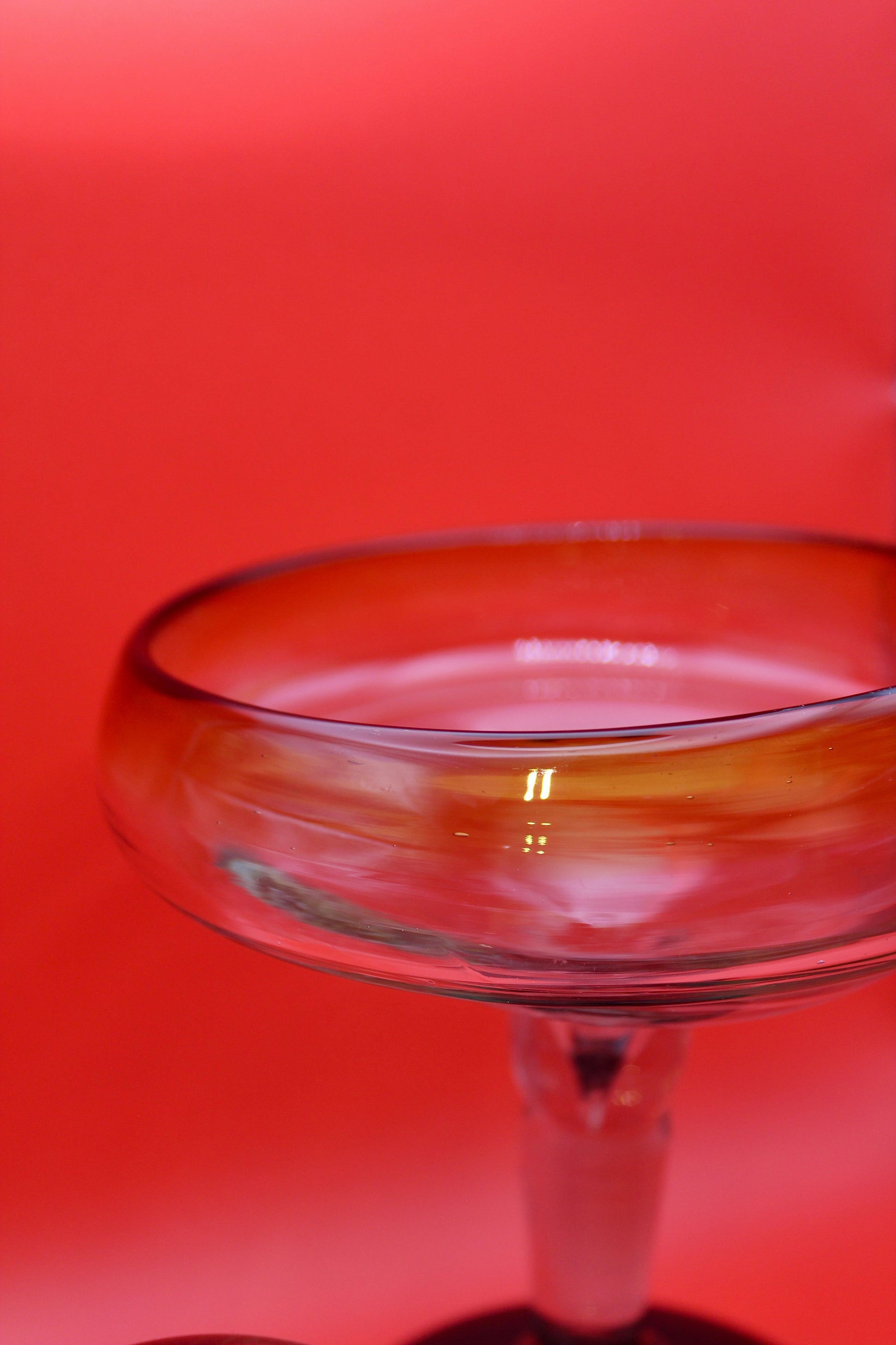 Hand Blown Glass Margarita Glassware