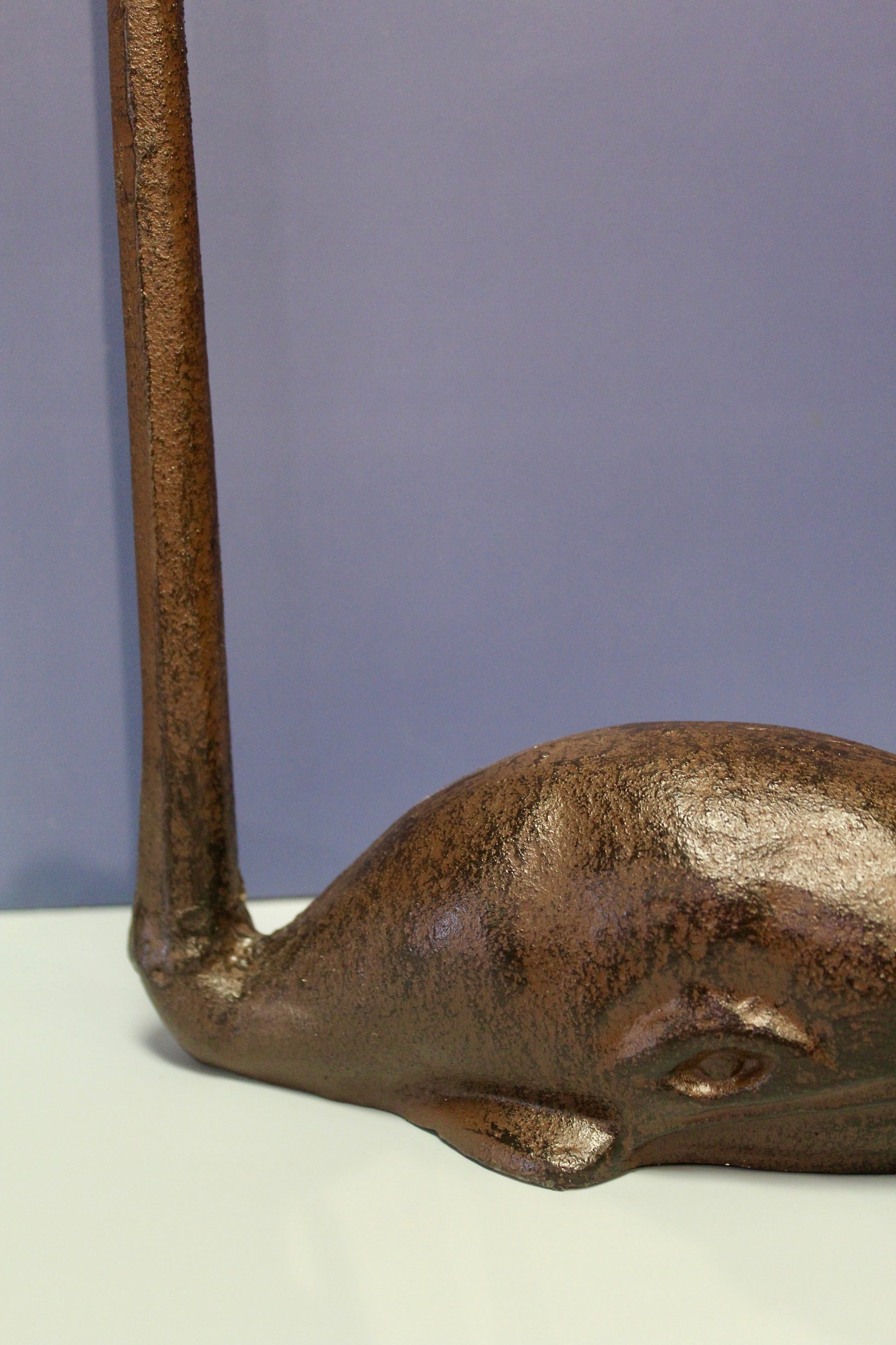 Retro Cast Iron Whale Paper Holder