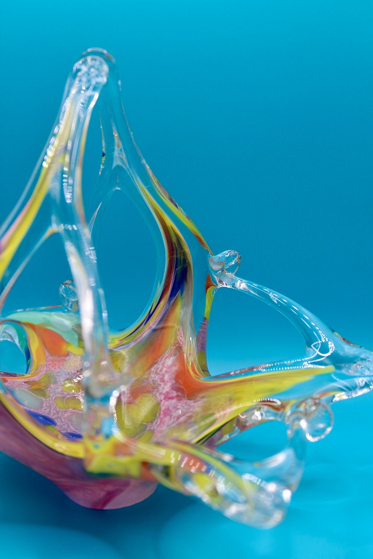 Murano Glass Basket