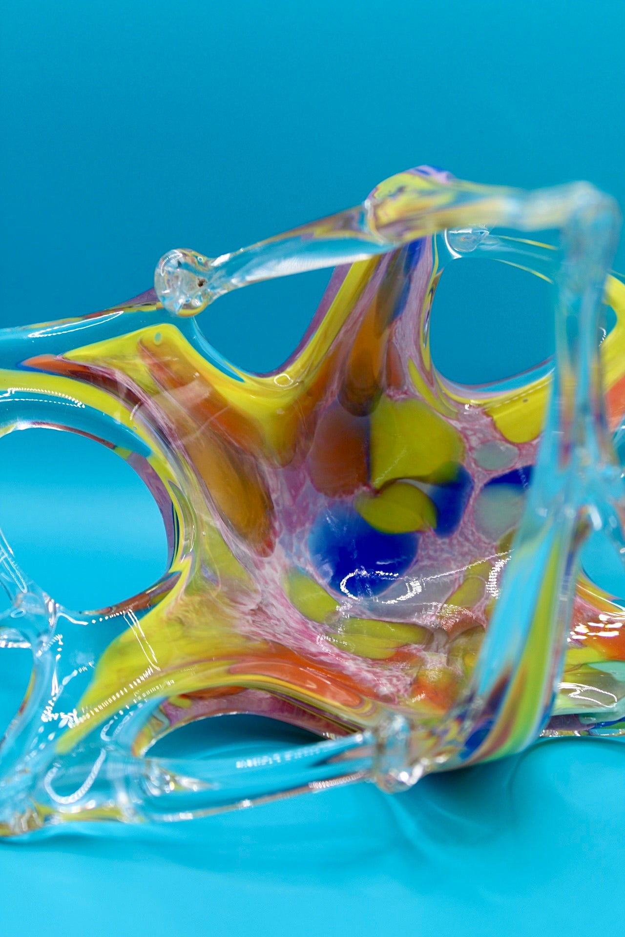 Murano Glass Basket