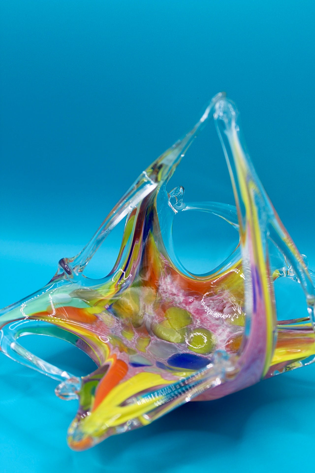 Murano Glass Basket