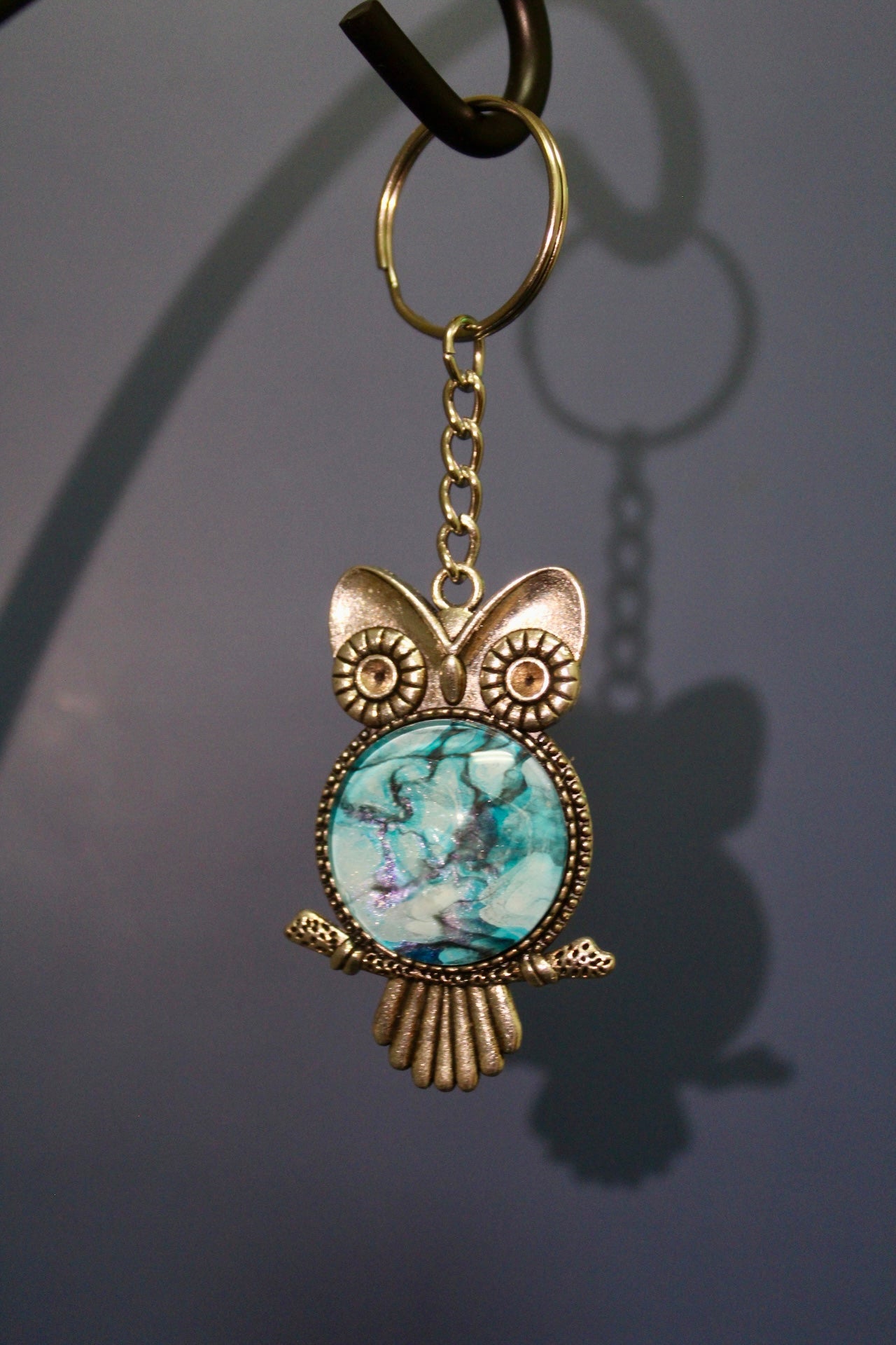 Fluid Art Keychains