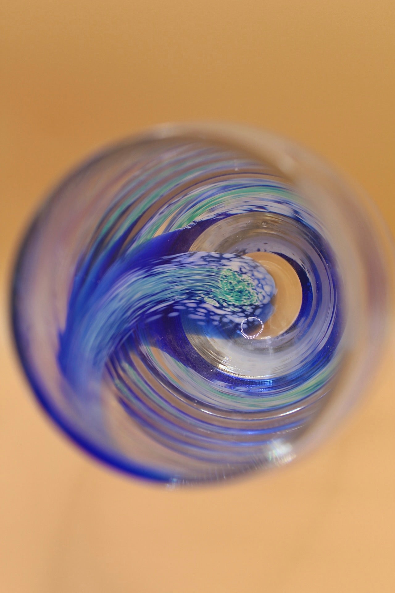 Crystal Dolphin Vase