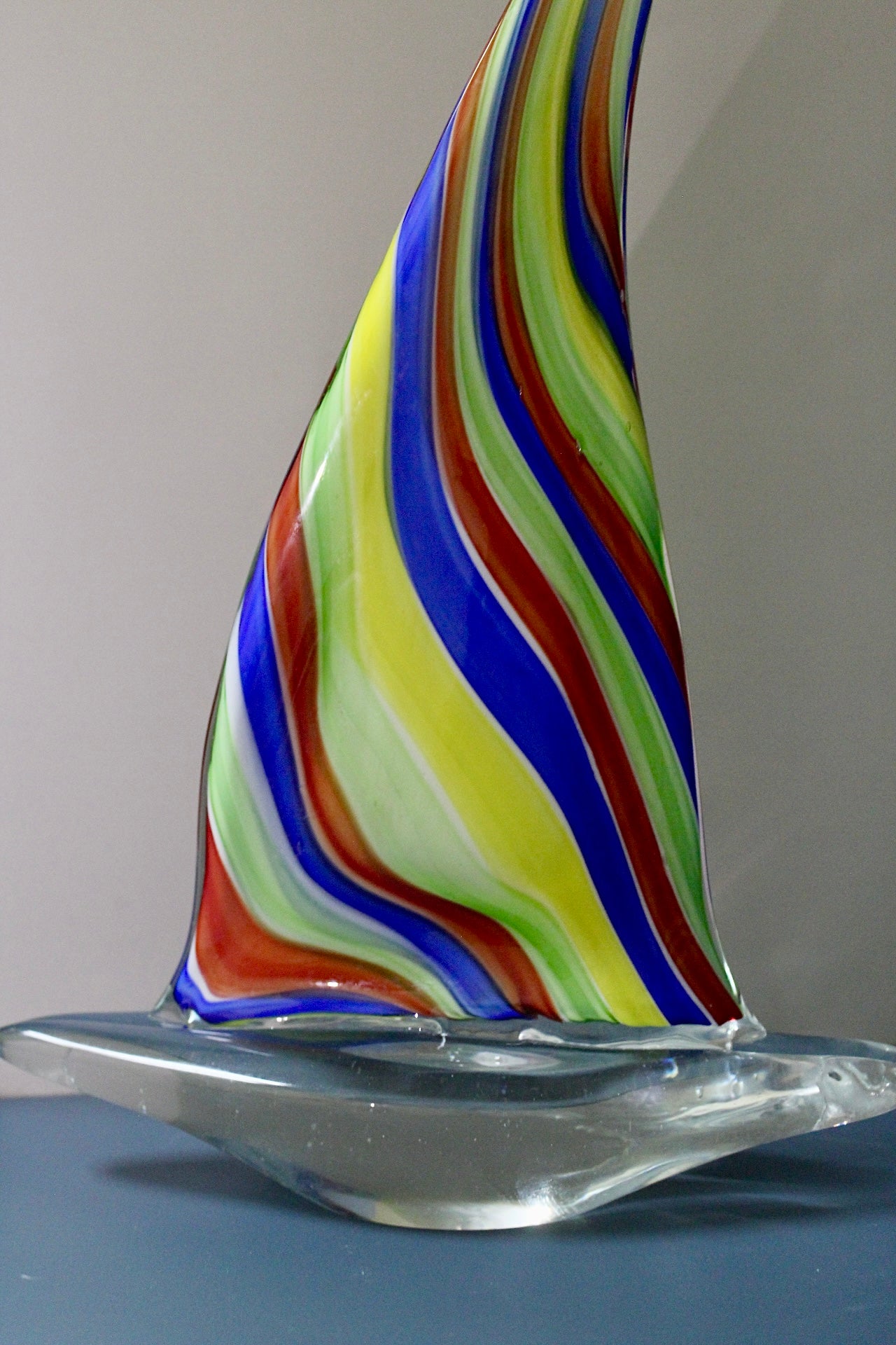 Crystal Rainbow Sailboat