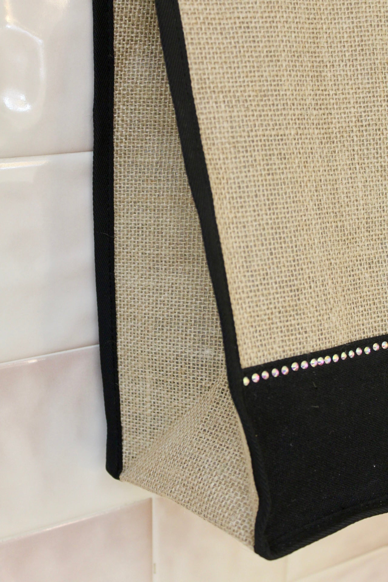 Burlap Beach Vibes Bag