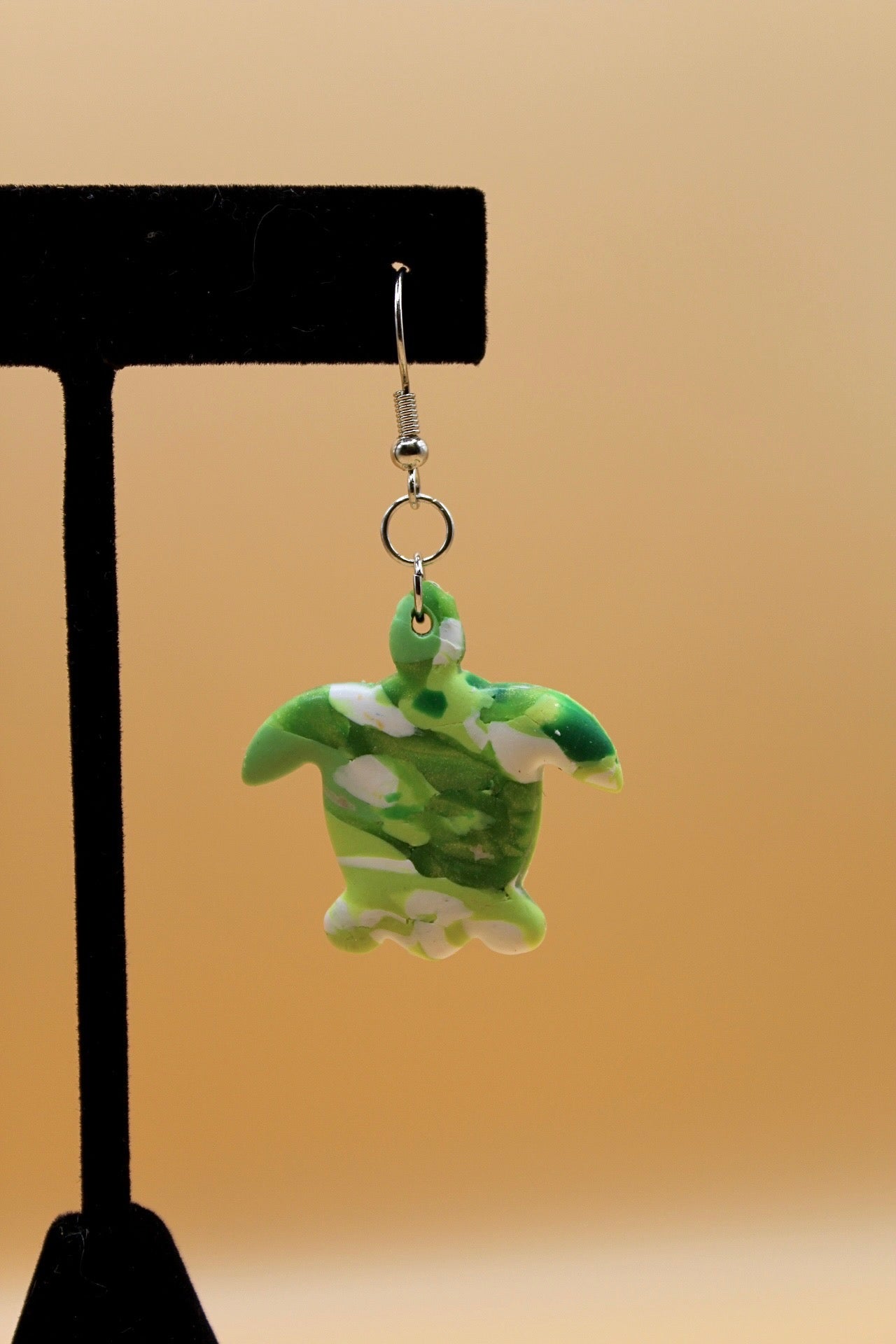 Clay Turtle Earrings